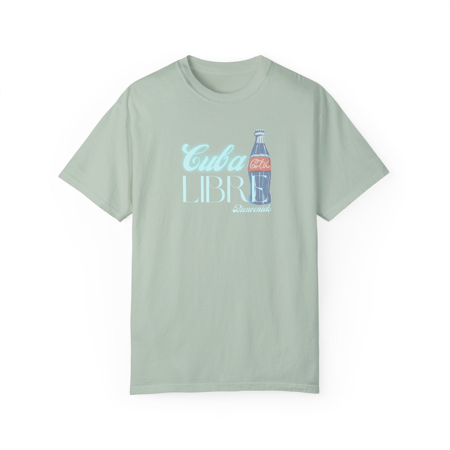 Retro Cuba Libre Tee with Vintage Cola Bottle Graphic