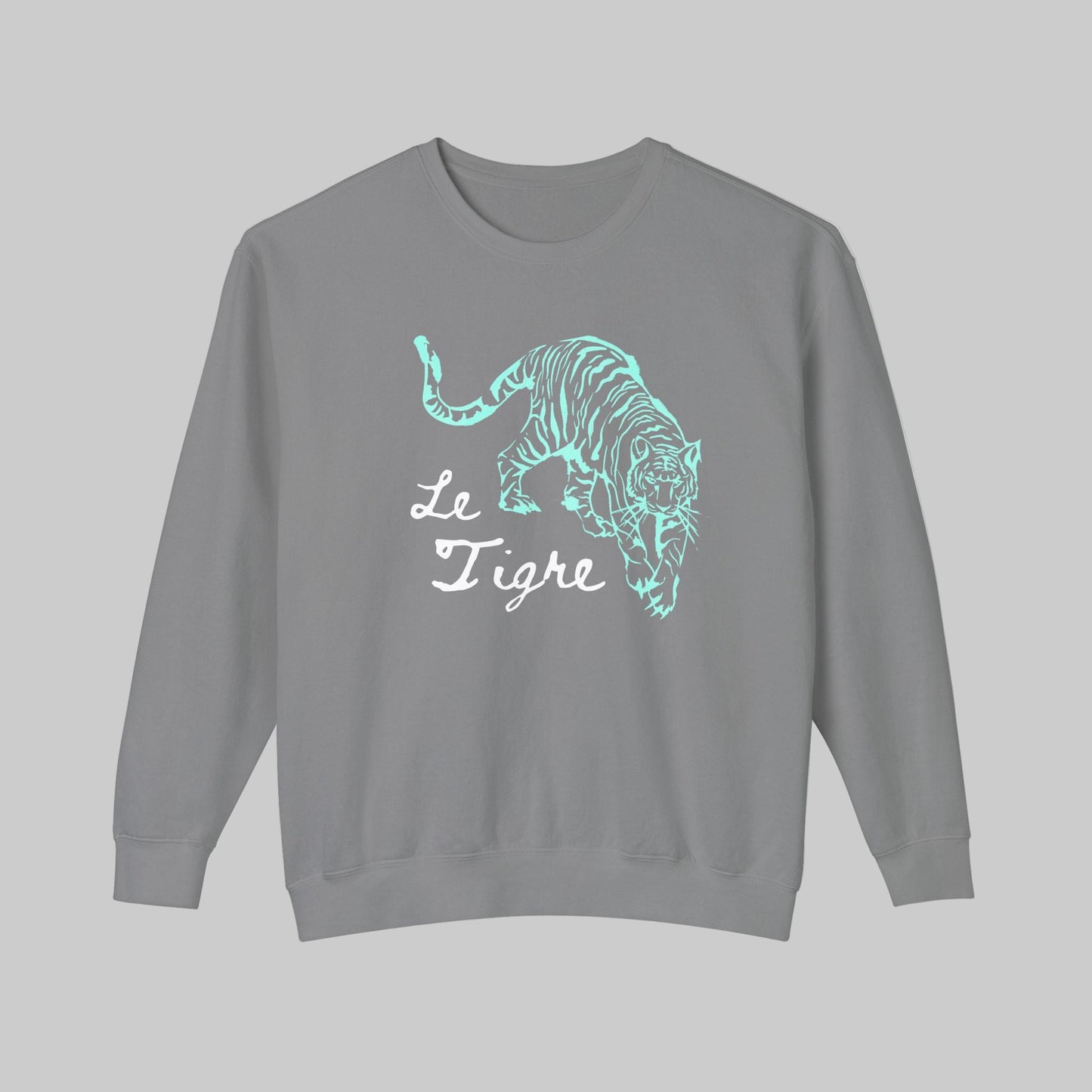 Le Tigre Graphic - Lightweight Cotton Crewneck