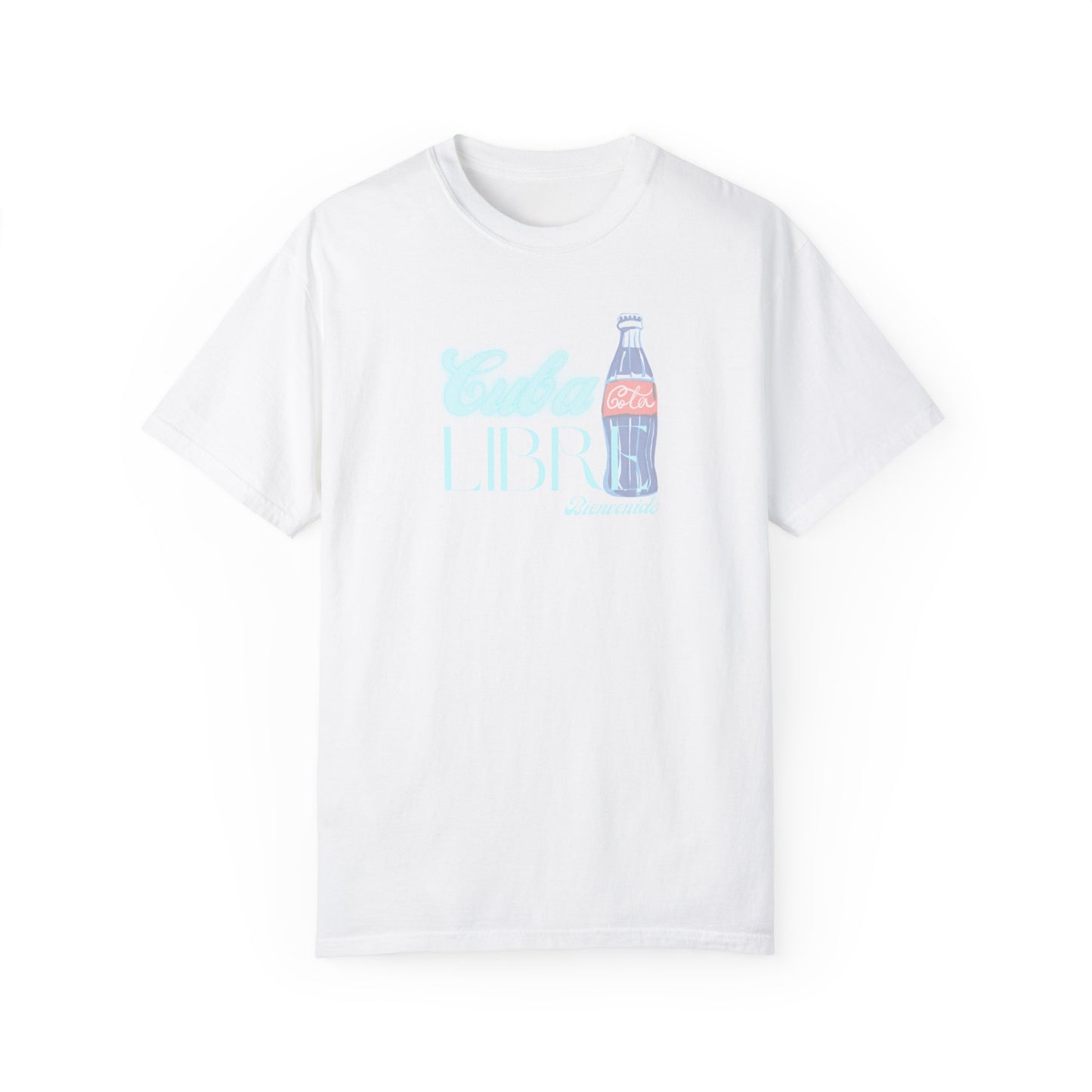 Retro Cuba Libre Tee with Vintage Cola Bottle Graphic