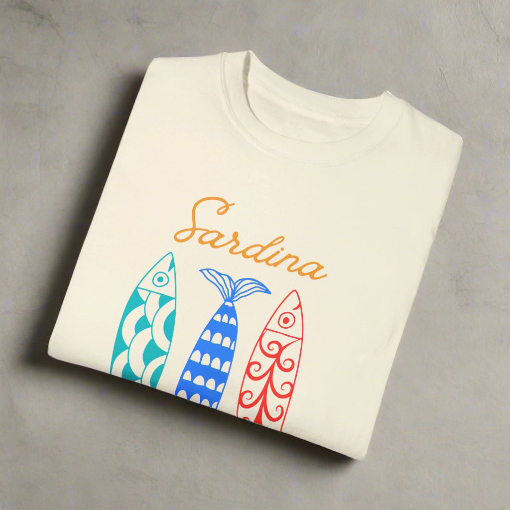Sardina Coastal Block Print Tee