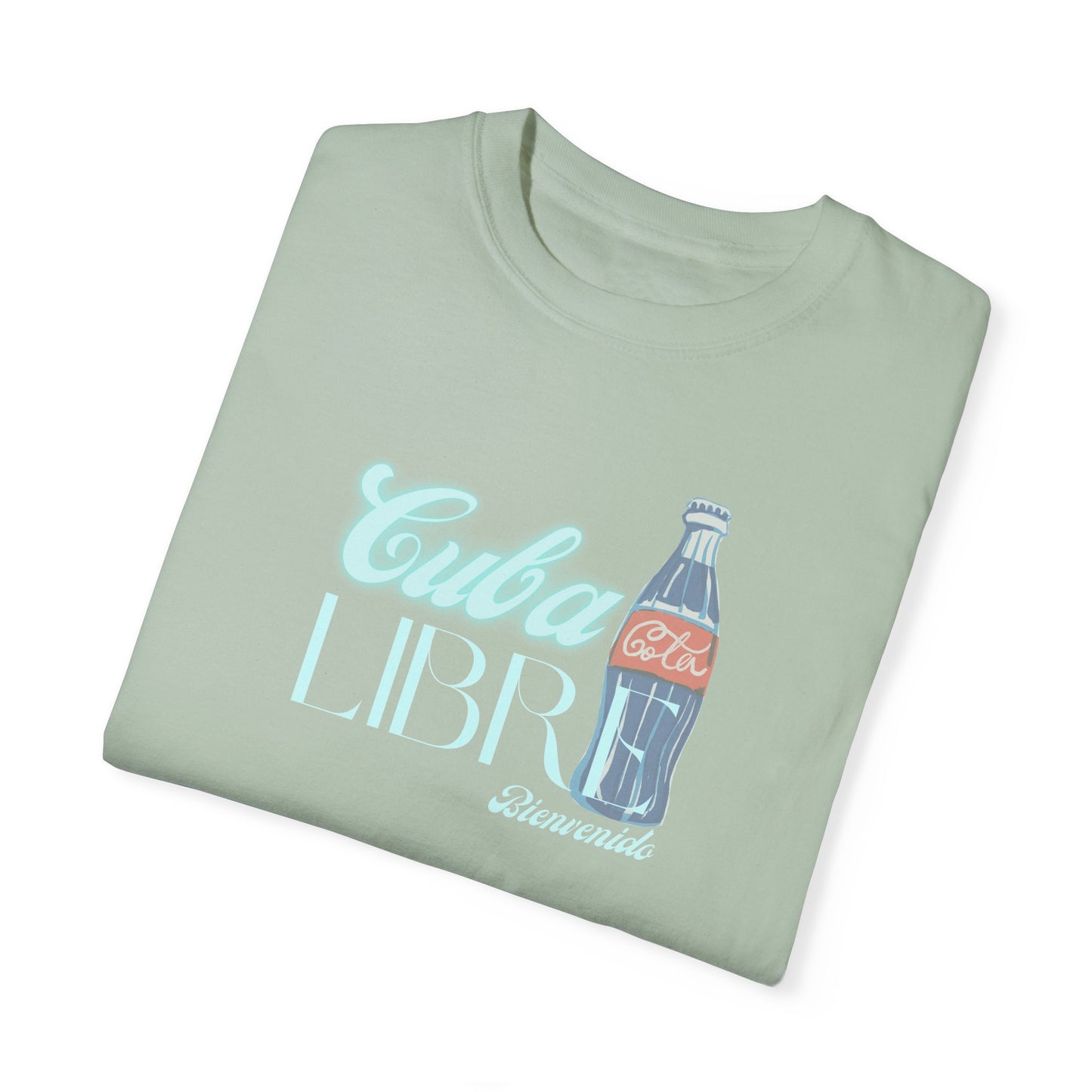 Retro Cuba Libre Tee with Vintage Cola Bottle Graphic