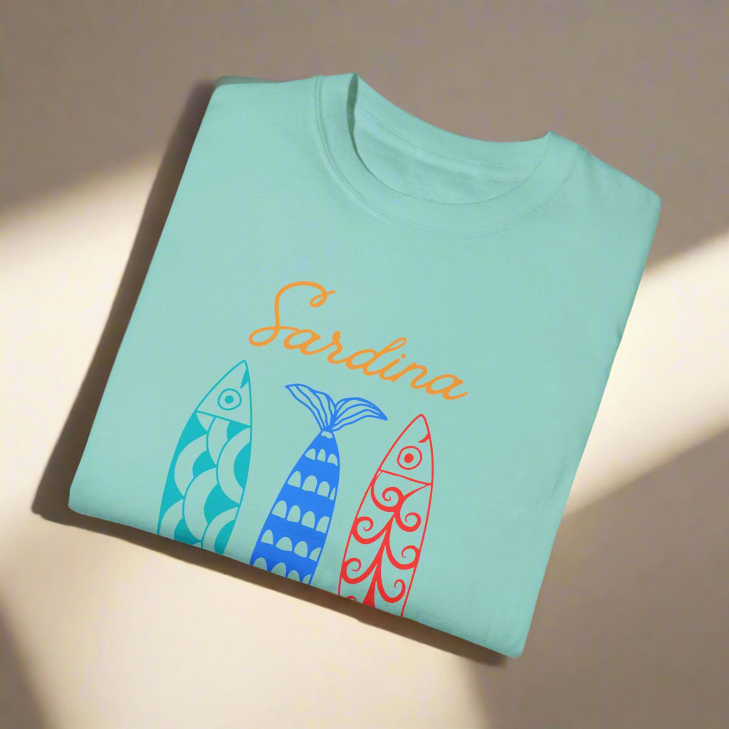 Sardina Coastal Block Print Tee