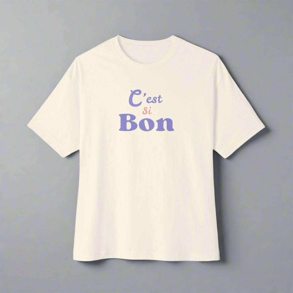 C'est si Bon Oversized Tee - French Vibes