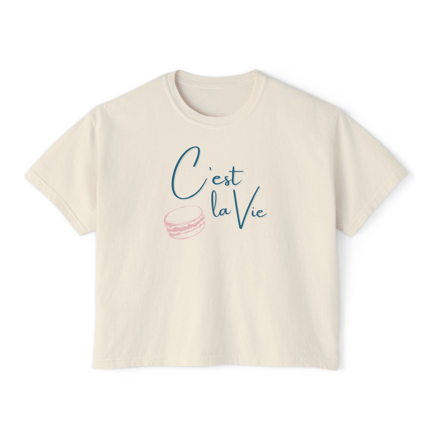 French Macaron Tee: C'est la Vie