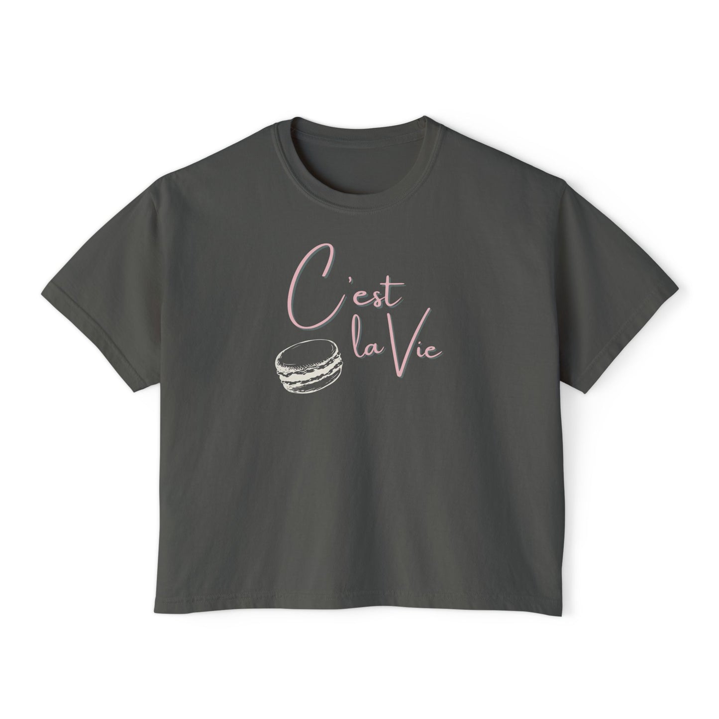 French Macaron Tee: C'est la Vie