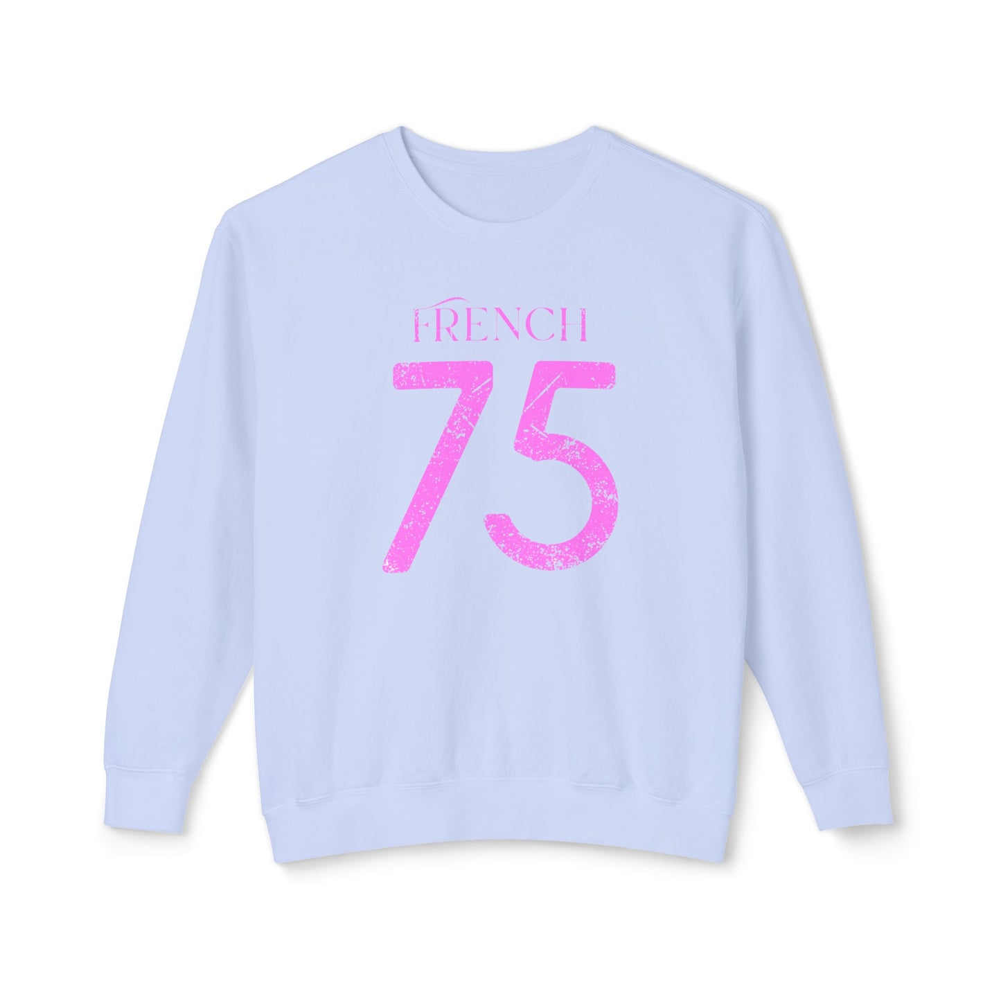 French 75 Varsity Crewneck -Athletic Design with a Twist