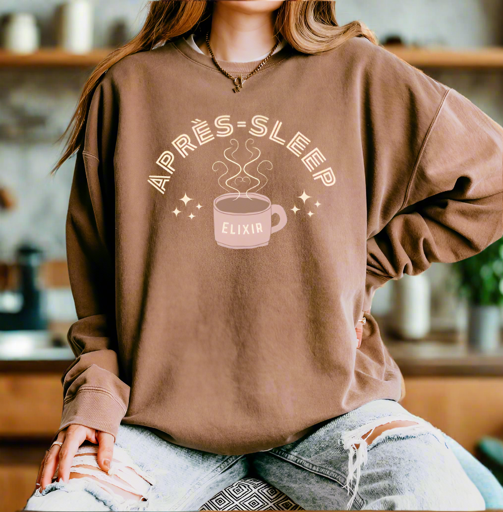 Après-Sleep Elixir: Oversized Cozy Sweatshirt