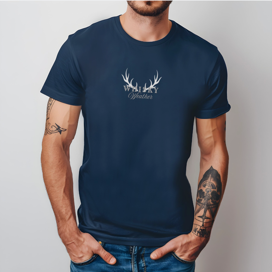 Whisky Weather Tee: Uber-Soft Unisex Tshirt for Whiskey Lovers
