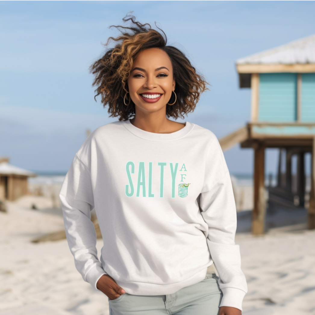 Salty AF Lightweight Sweatshirt