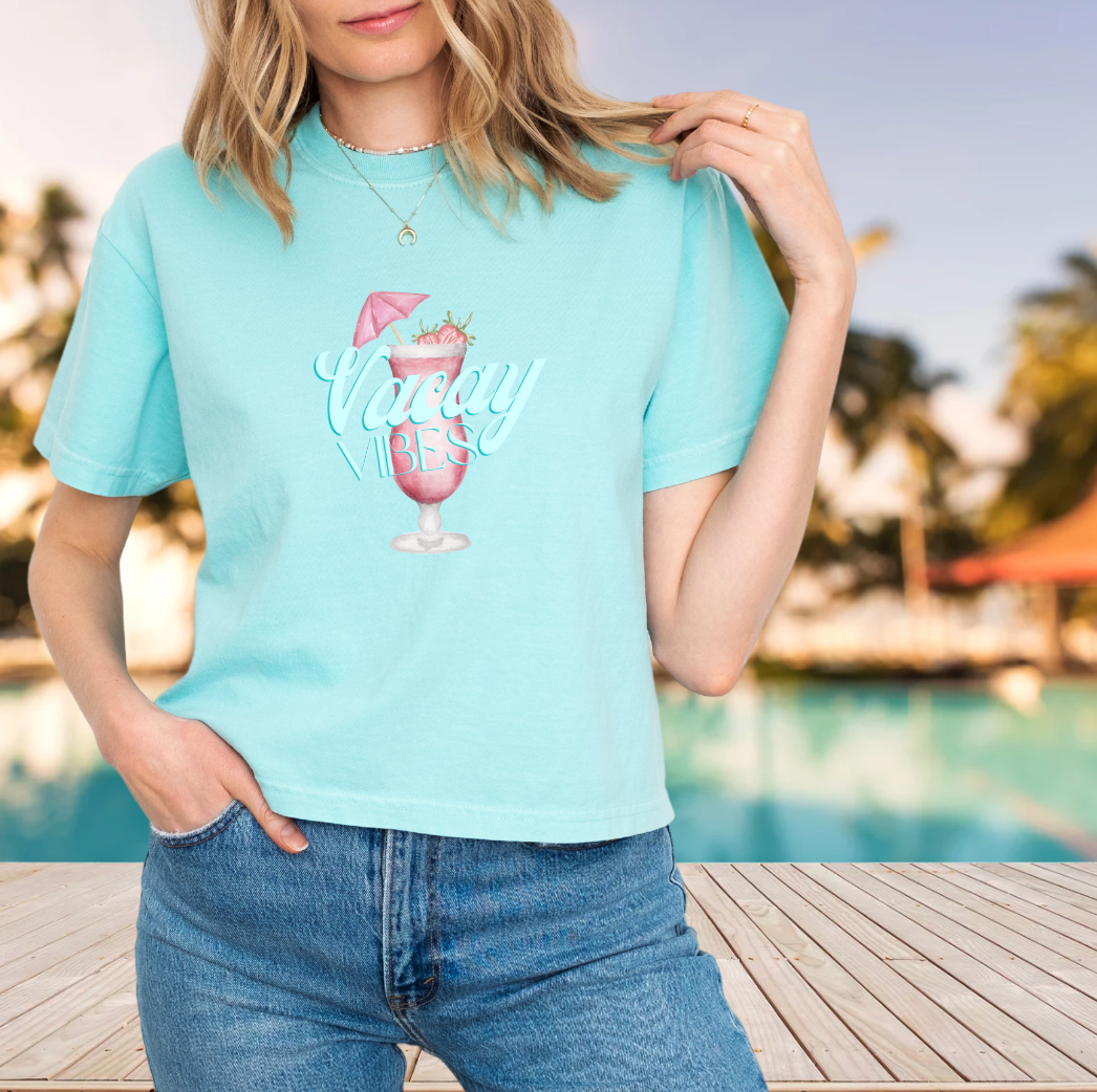 Vacay Vibes - Summer Cocktail Tee