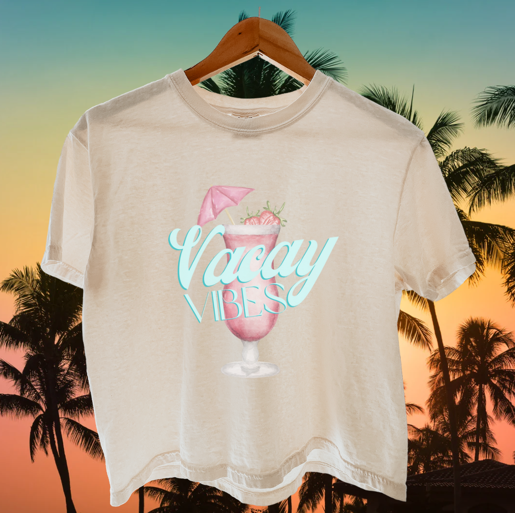 Vacay Vibes - Summer Cocktail Tee