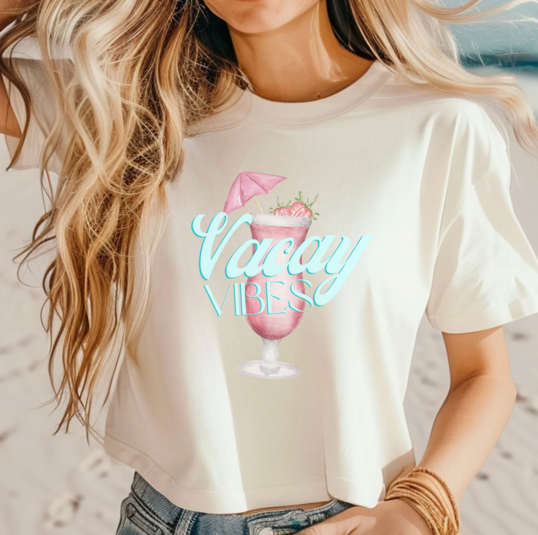 Vacay Vibes - Summer Cocktail Tee