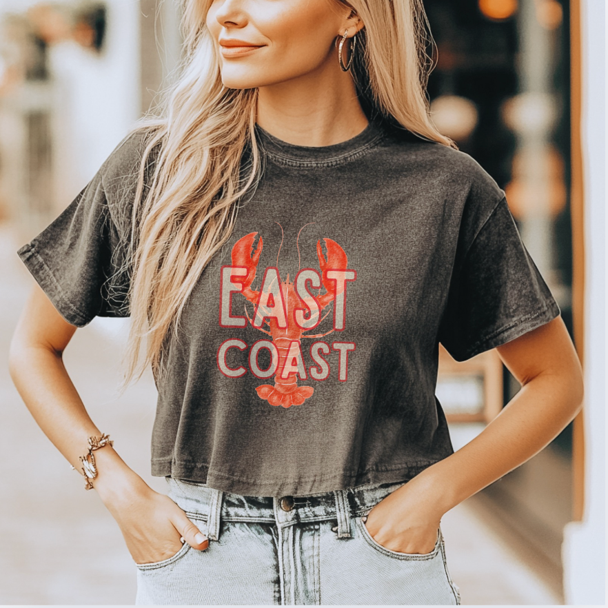 East Coast Lobster Tee - Nautical Summer Style