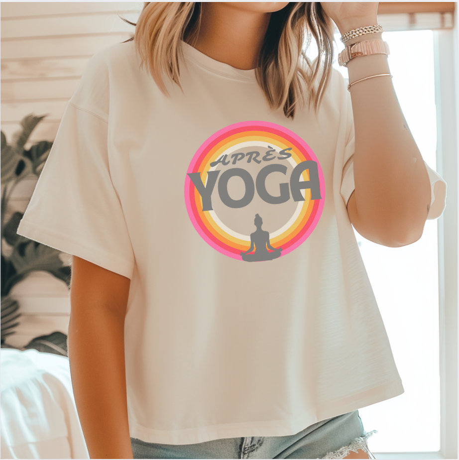 APRÈS-YOGA RETRO TEE