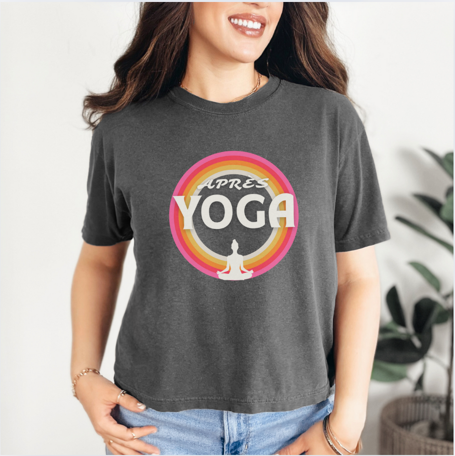 APRÈS-YOGA RETRO TEE