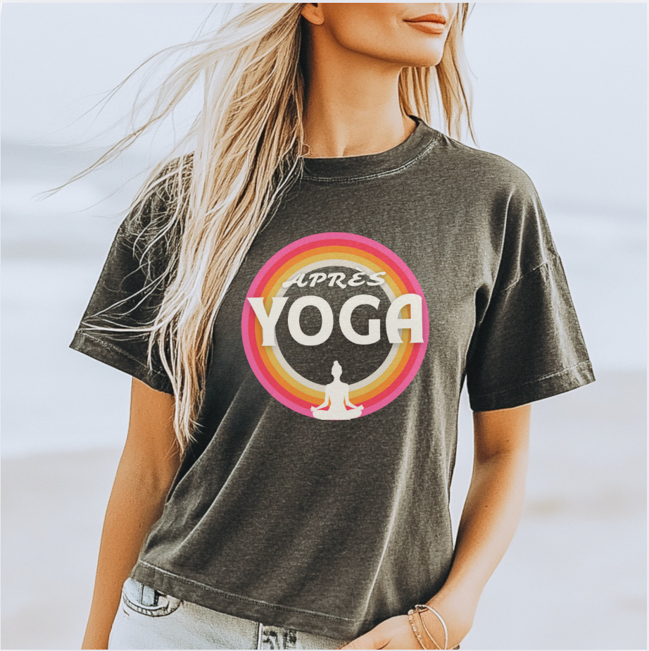 APRÈS-YOGA RETRO TEE