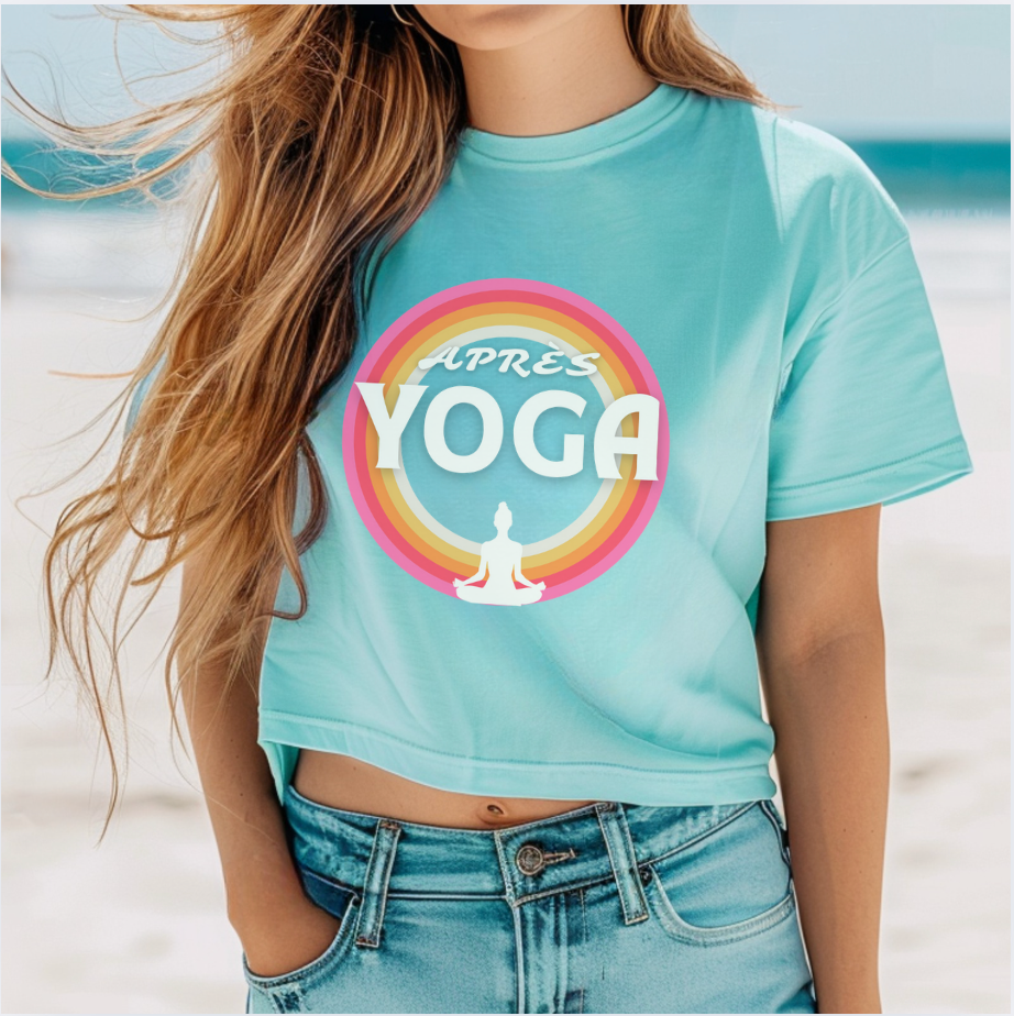 APRÈS-YOGA RETRO TEE