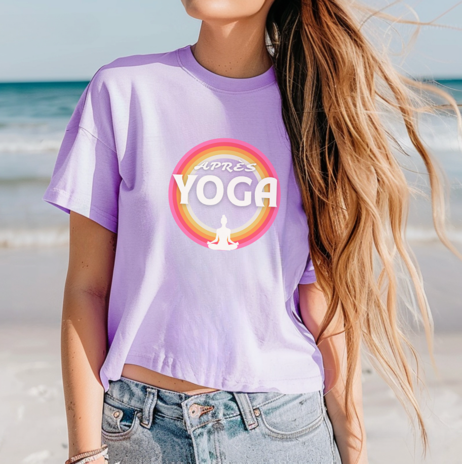 APRÈS-YOGA RETRO TEE
