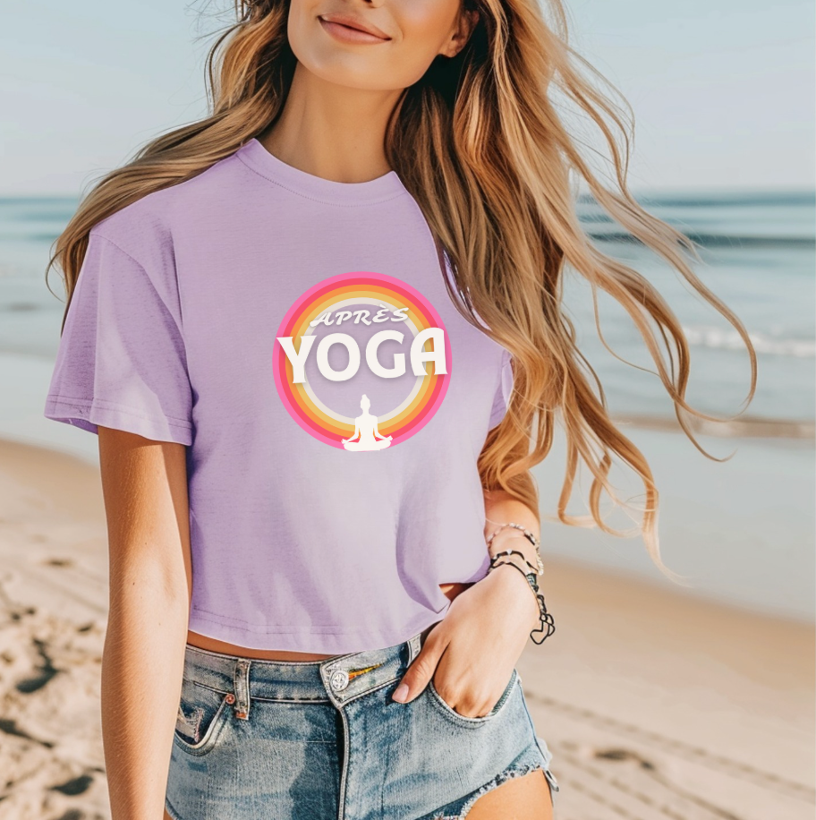 APRÈS-YOGA RETRO TEE