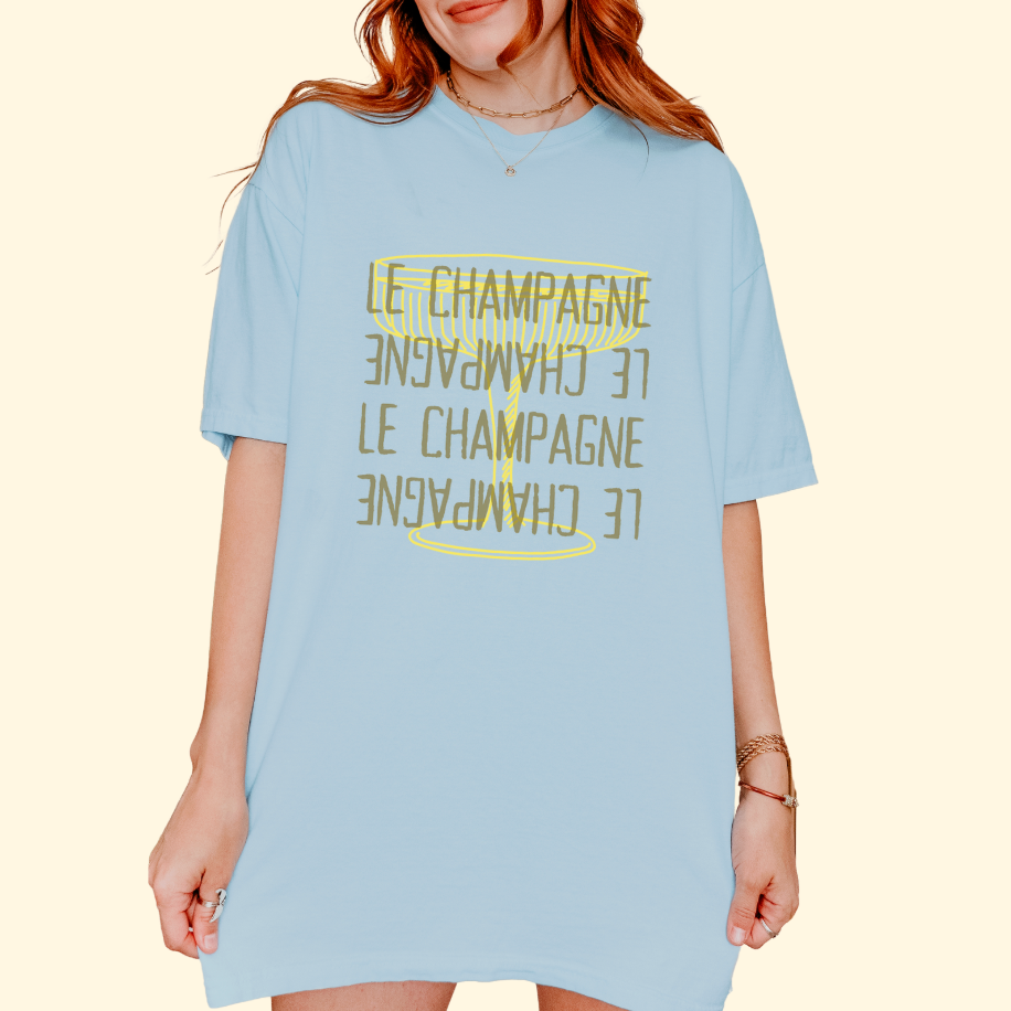 Le Champagne Graphic Tee