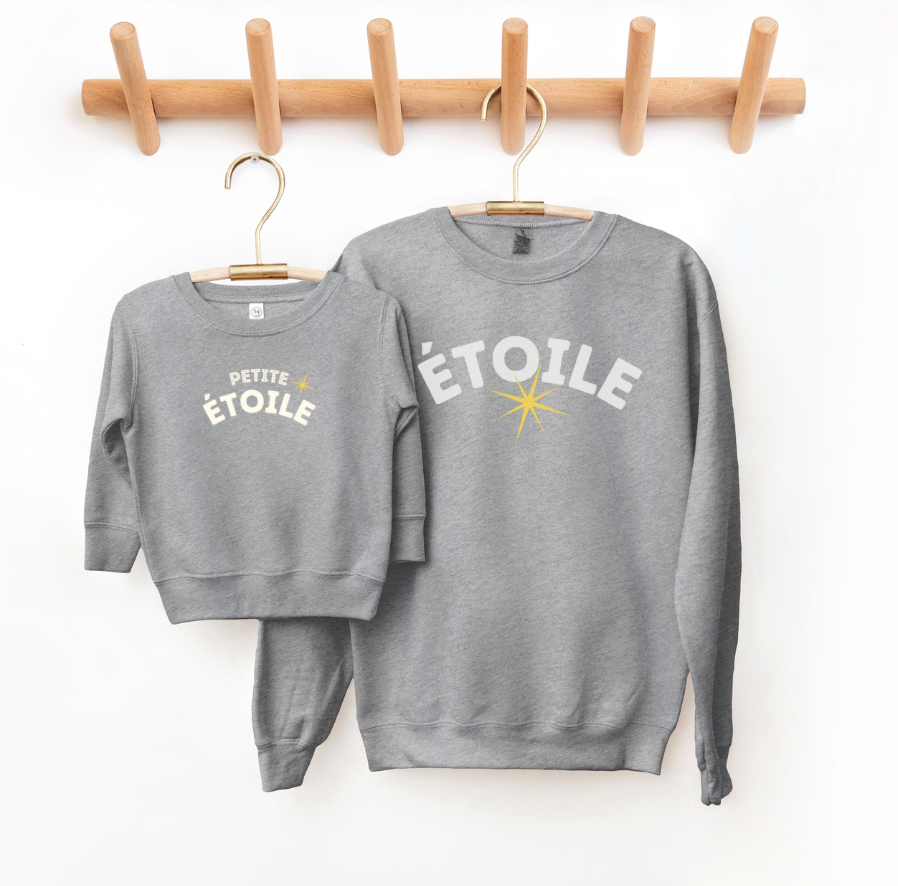 Etoile *STAR* Sweatshirt Matching (MAMA)