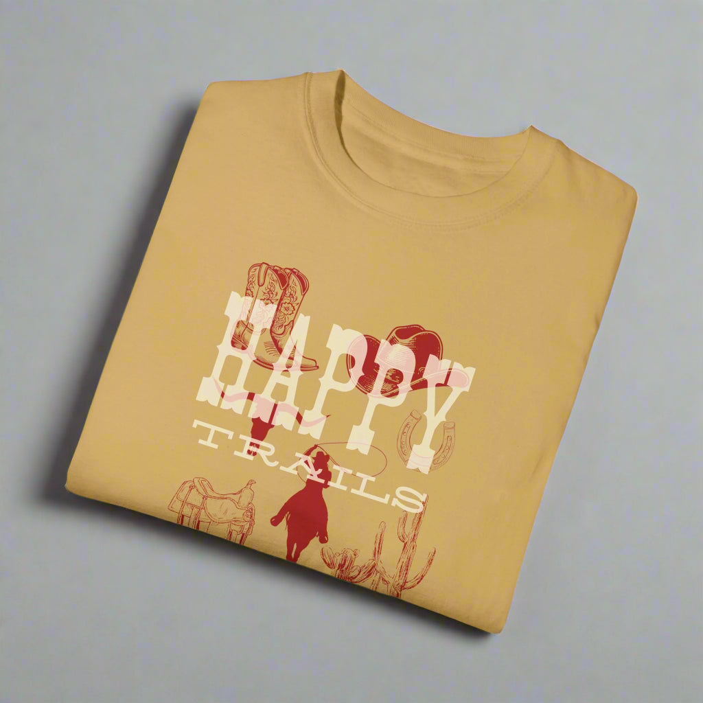 "Happy Trails" Rodeo Desert Vibe Tee