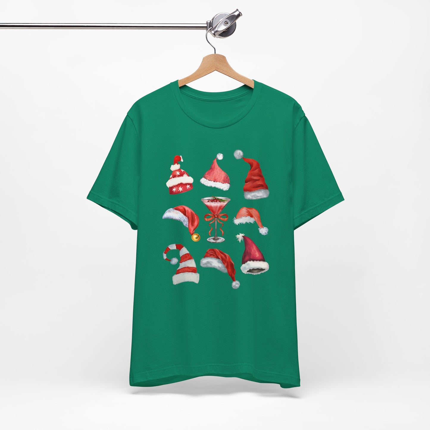 Santa Hat & Cocktail Tee (MAMA)