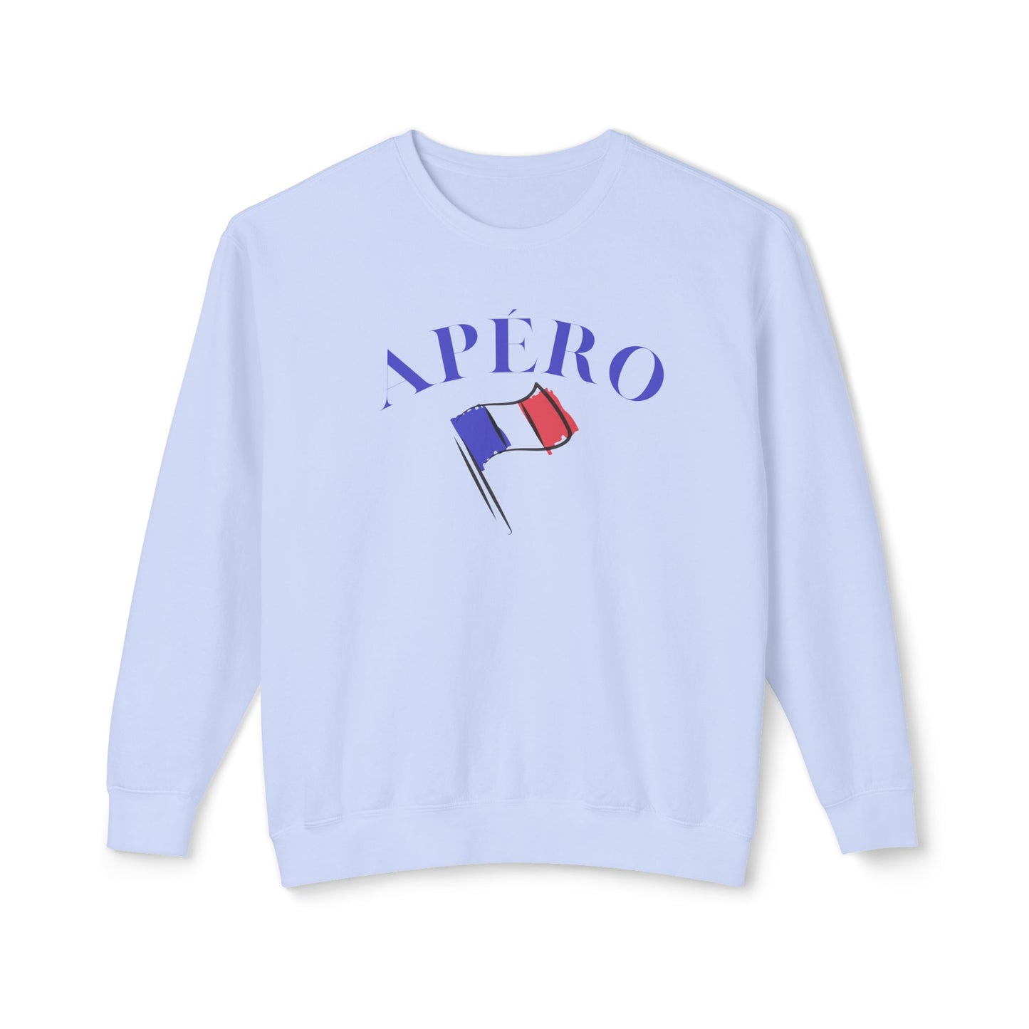 Apero French Flag Crewneck Sweatshirt