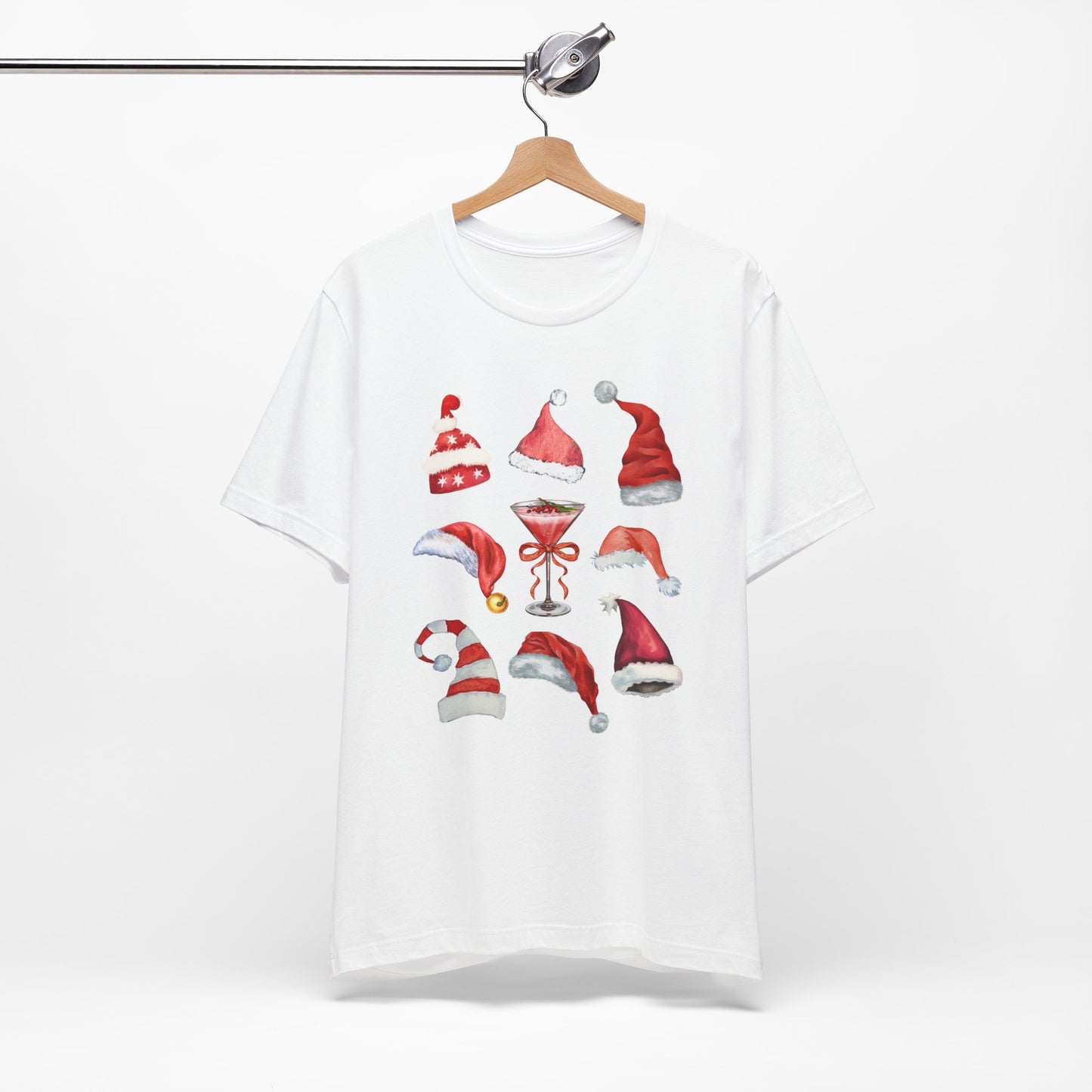 Santa Hat & Cocktail Tee (MAMA)