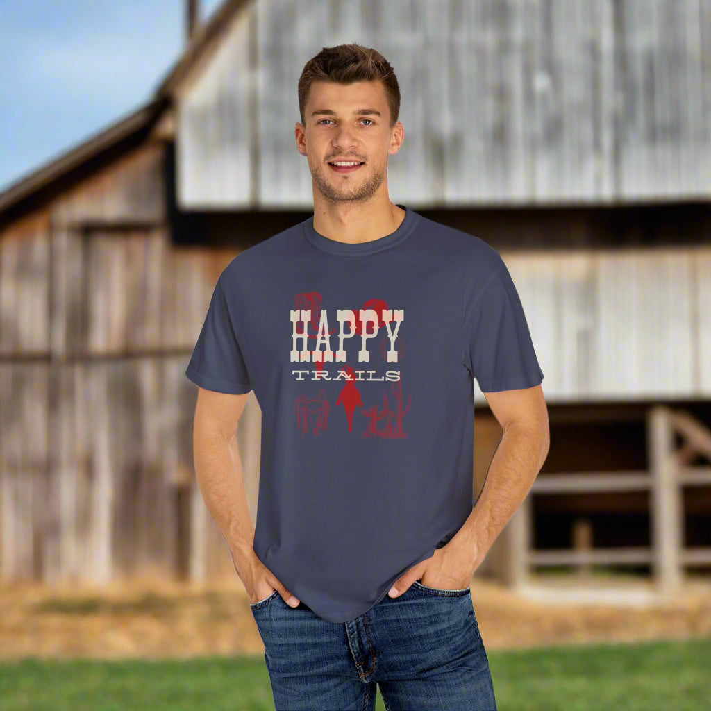 "Happy Trails" Rodeo Desert Vibe Tee