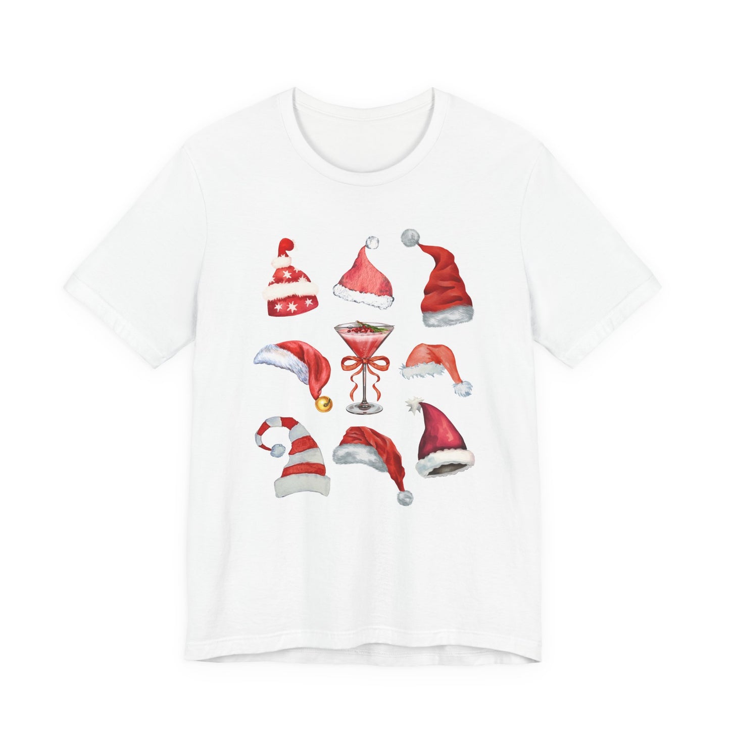 Santa Hat & Cocktail Tee (MAMA)
