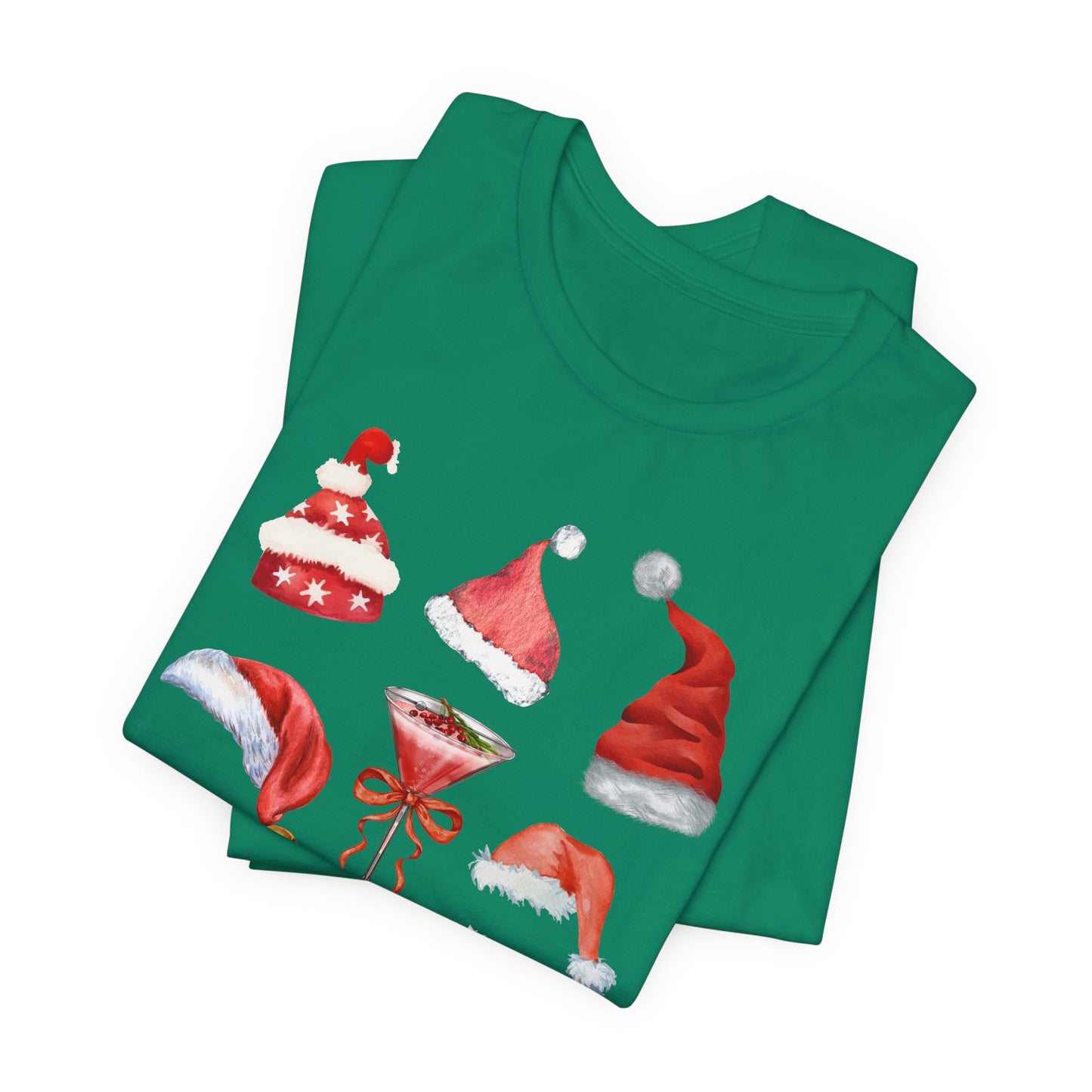 Santa Hat & Cocktail Tee (MAMA)