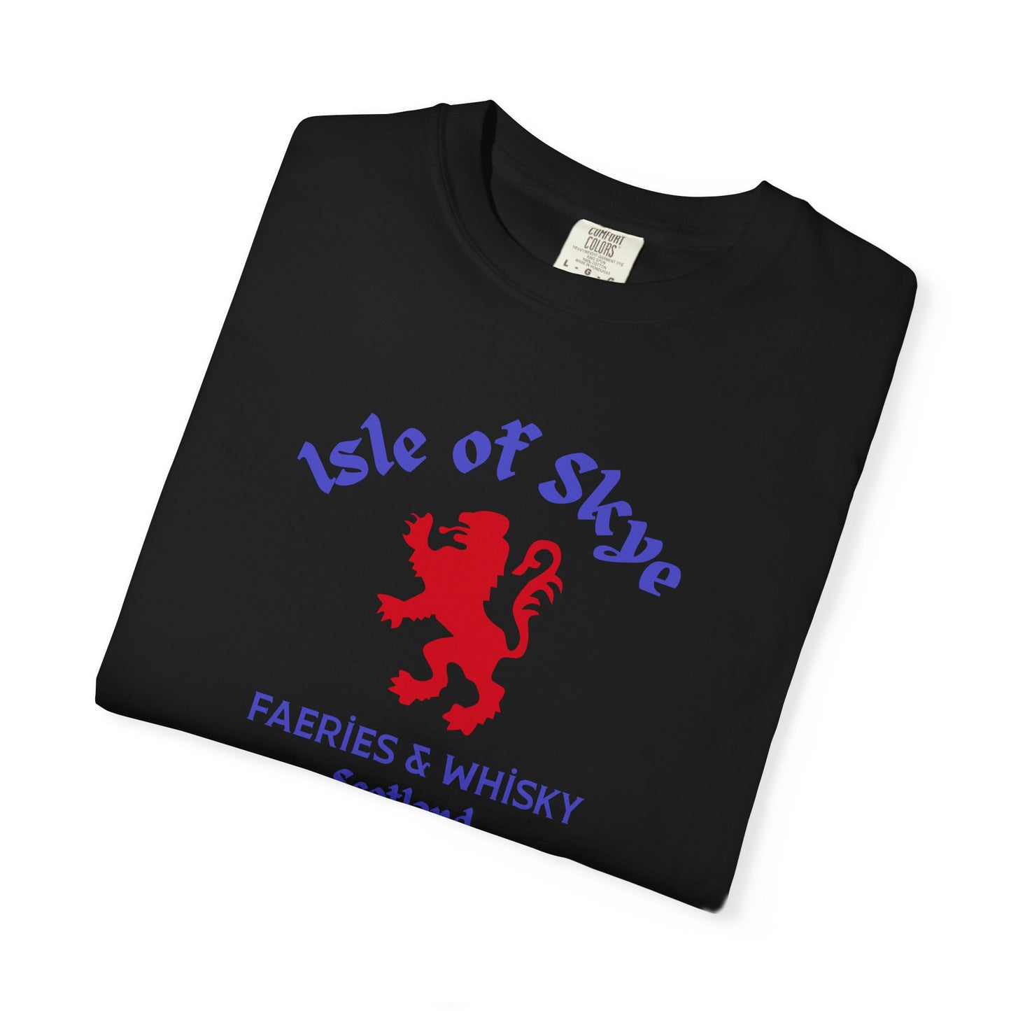 Isle of Skye Lion Crest T-shirt | Faeries & Whisky Scotland