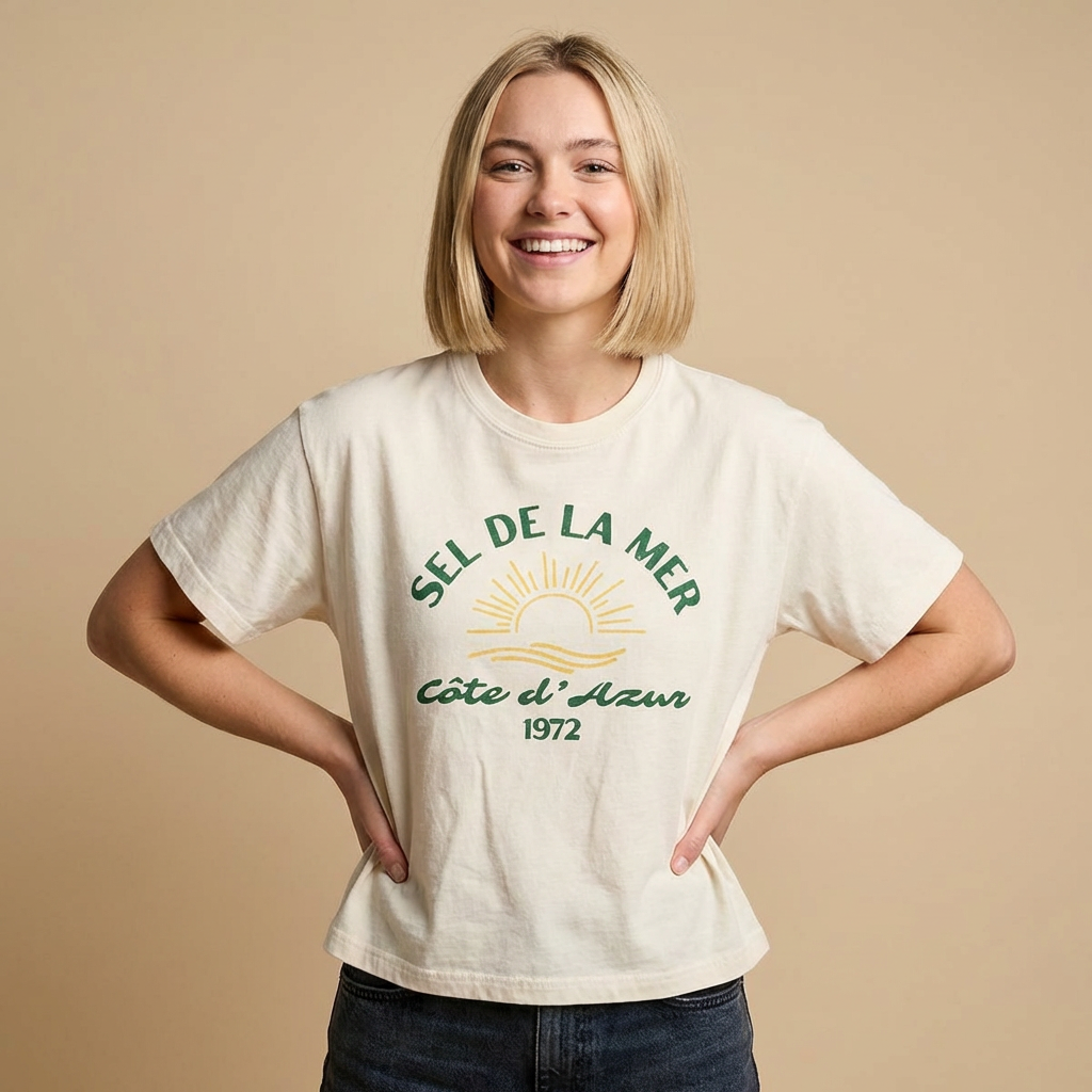 Sel de la Mer Côte d’Azur – Boxy Tee