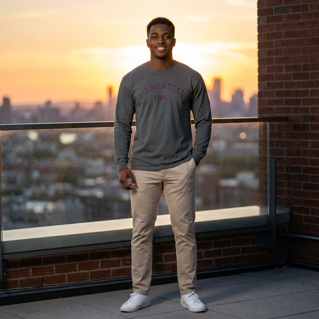 Manhattan 1882 Long Sleeve Tee