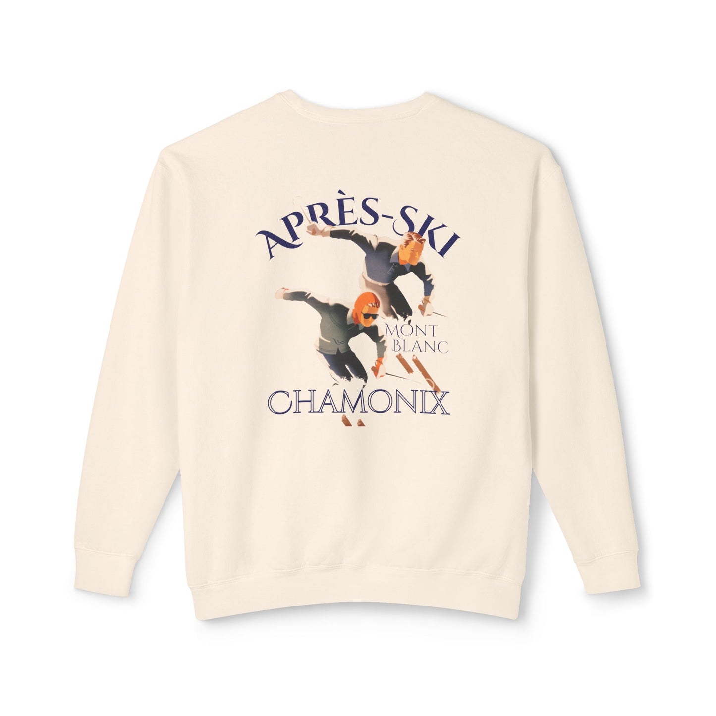 Après-Ski Chamonix Cotton Crewneck Sweatshirt