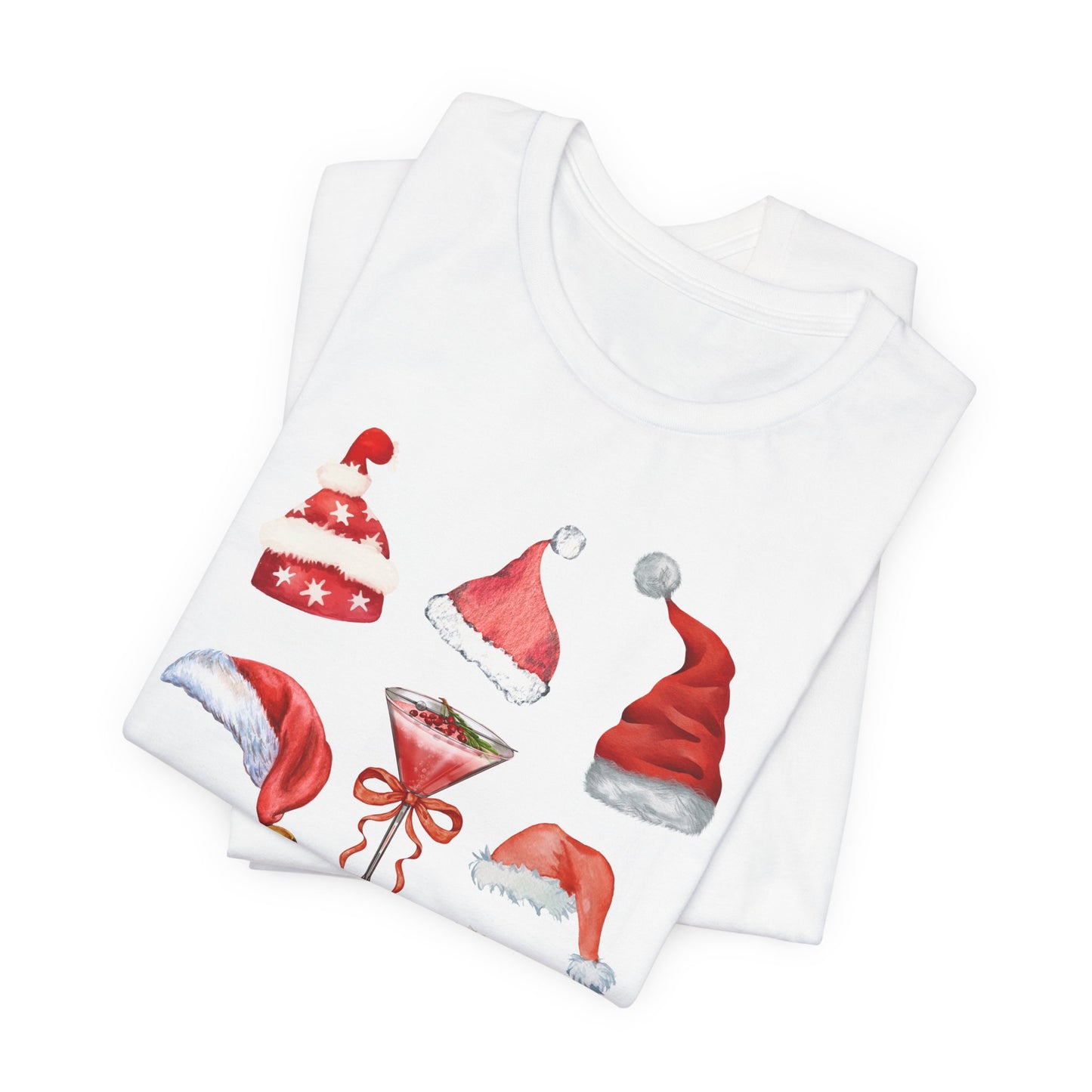 Santa Hat & Cocktail Tee (MAMA)