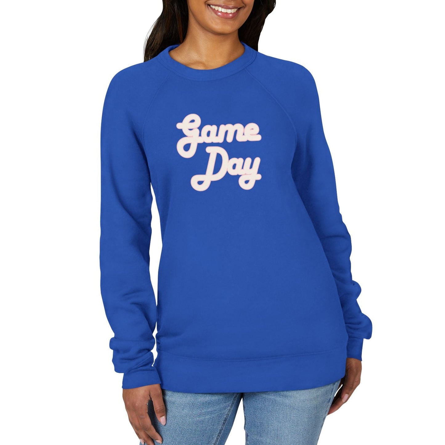Game Day Raglan Crewneck - Cusomizable to your Teams Colors!