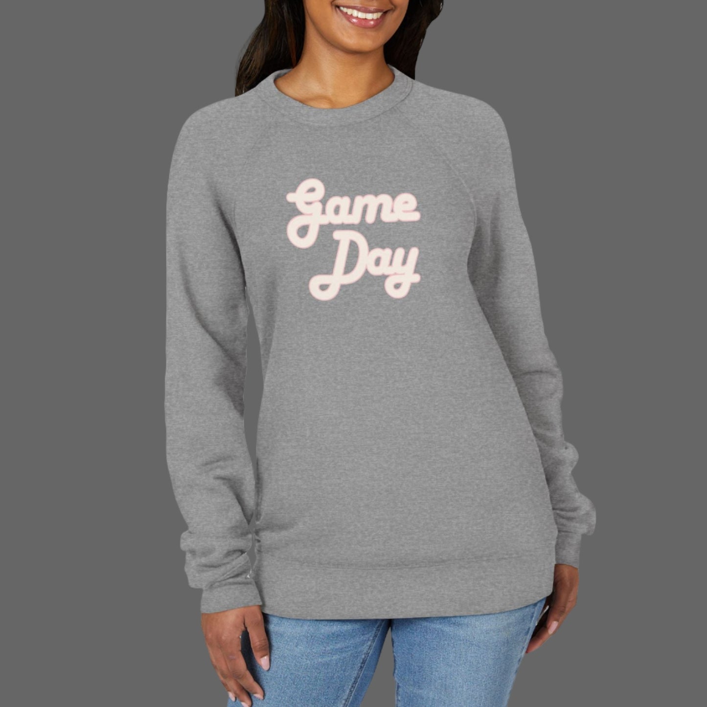 Game Day Raglan Crewneck - Cusomizable to your Teams Colors!