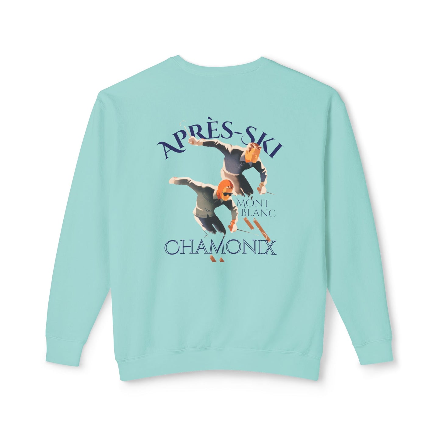 Après-Ski Chamonix Cotton Crewneck Sweatshirt