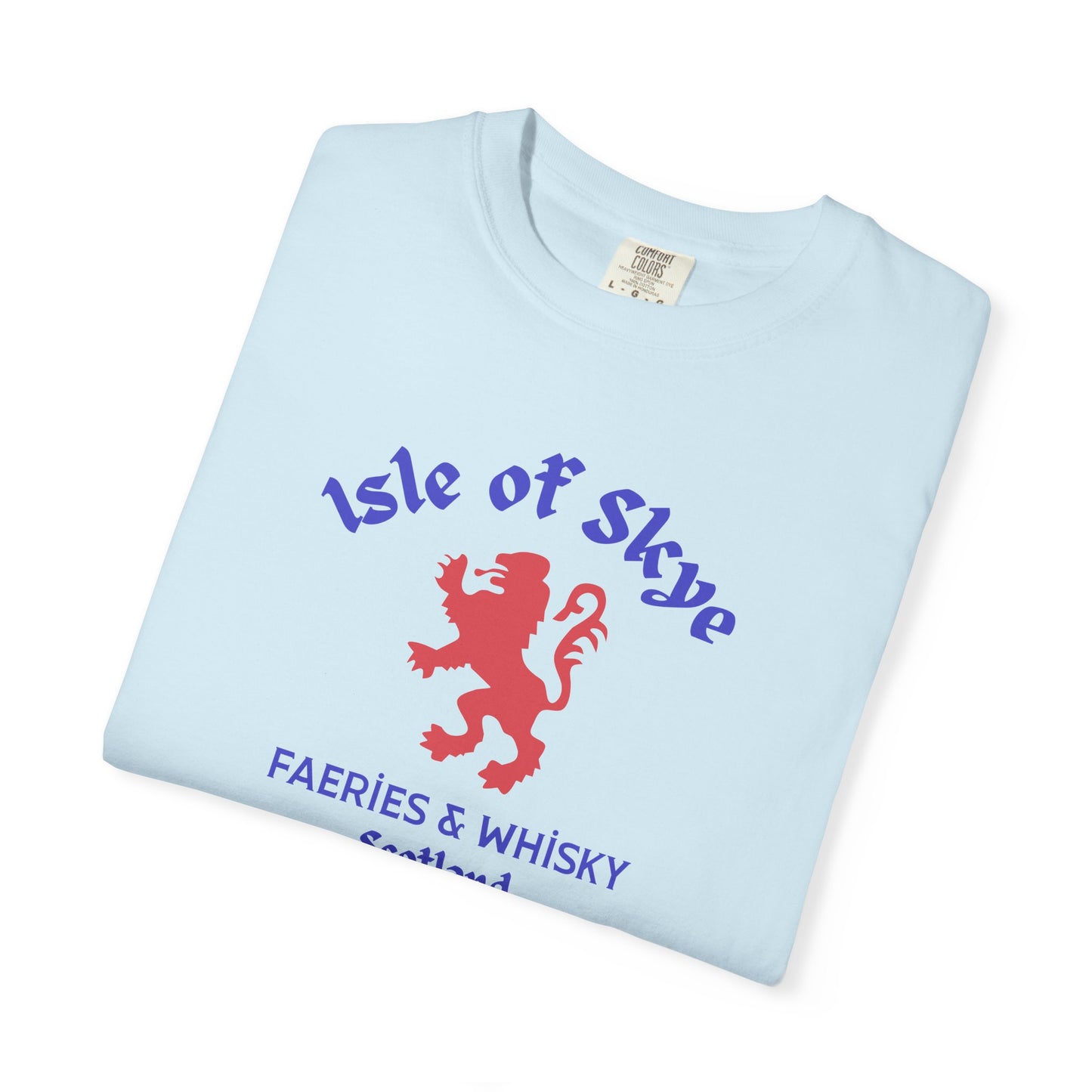 Isle of Skye Lion Crest T-shirt | Faeries & Whisky Scotland