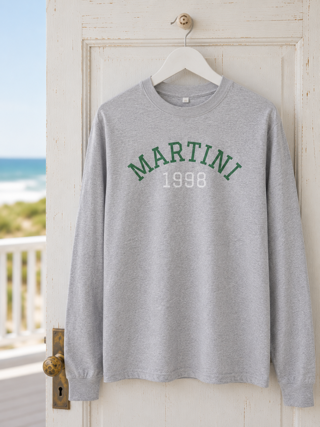 Martini 1998 Long Sleeve Tee | Vintage Cocktail Club Graphic Shirt