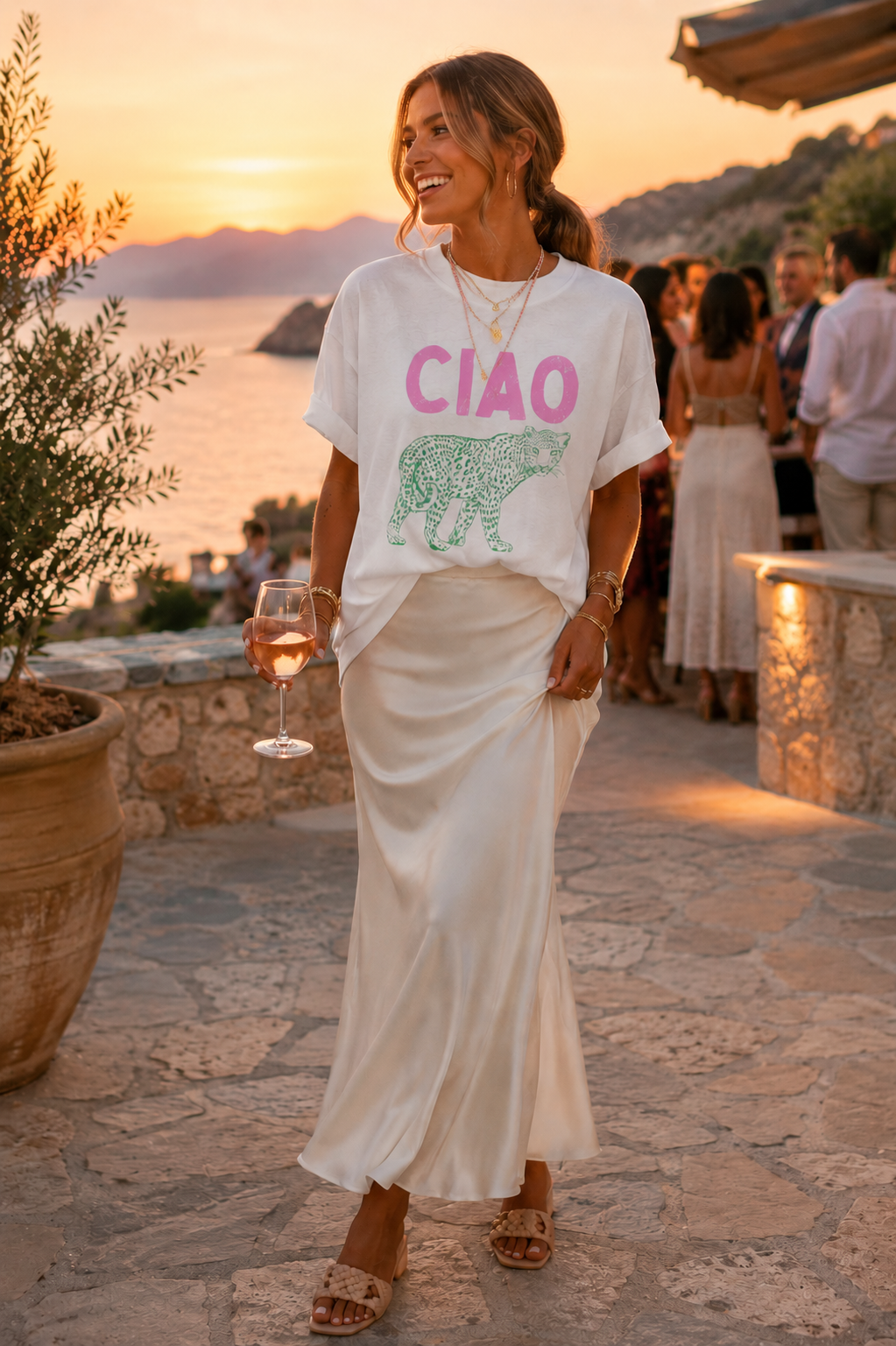 Ciao Leopard Tee