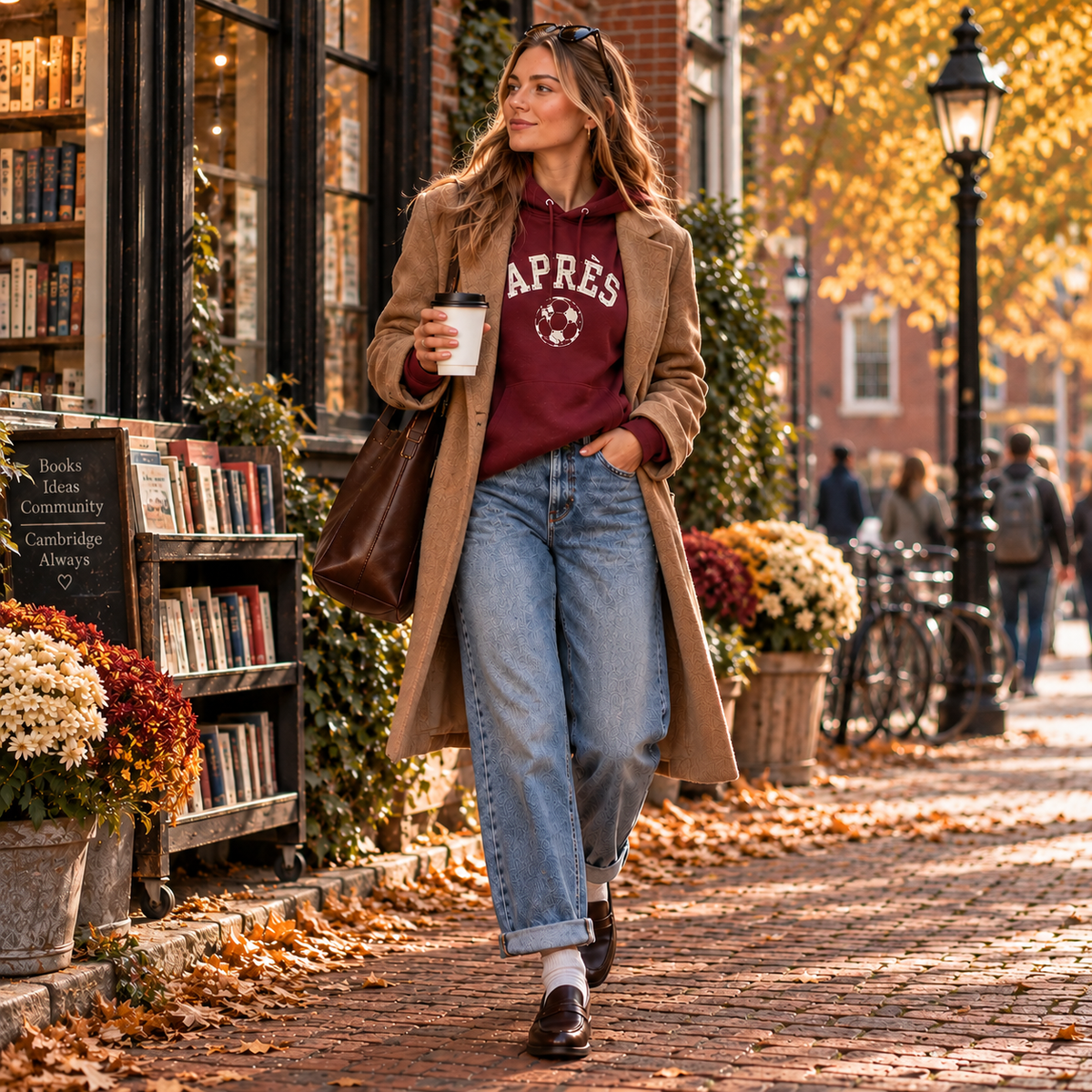 Après Soccer Hoodie | Vintage Graphic Soft Sweatshirt
