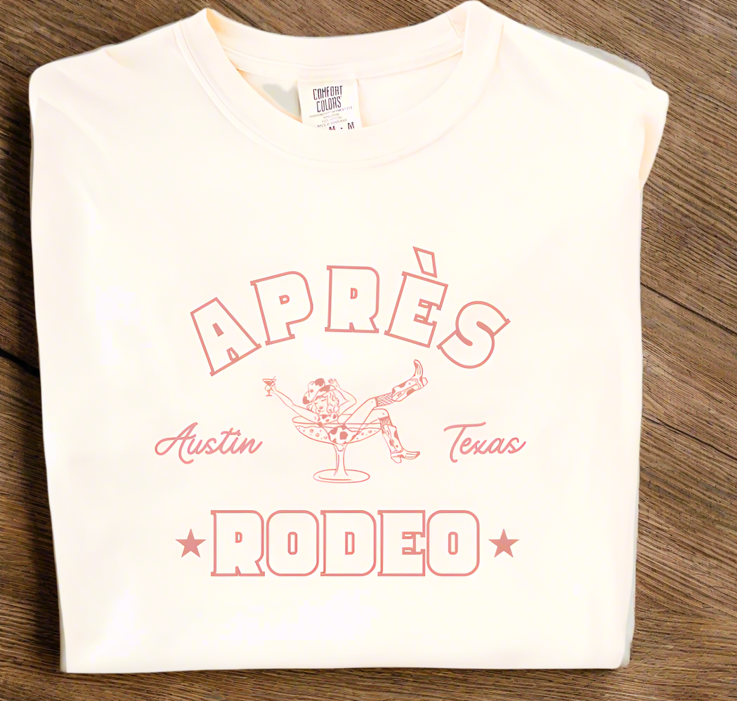 Après Rodeo - Austin, Texas - Relaxed Boxy Tee