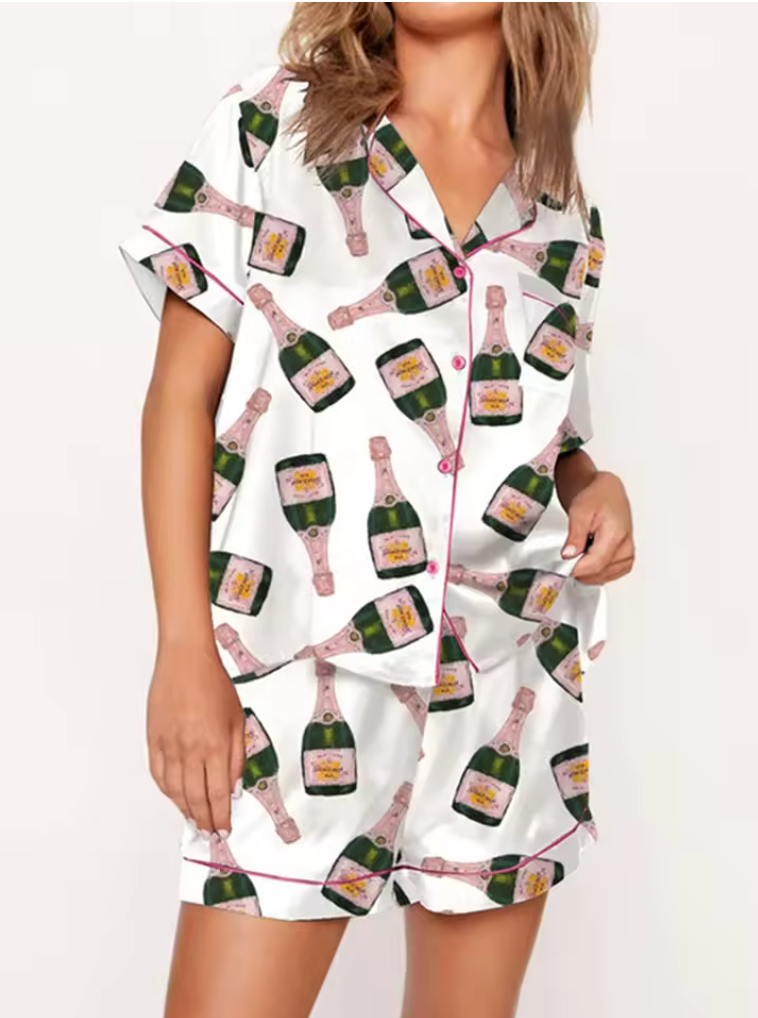 Champagne Pj Set