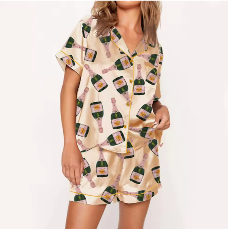 Champagne Pj Set