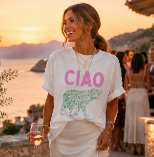 Ciao Leopard Tee