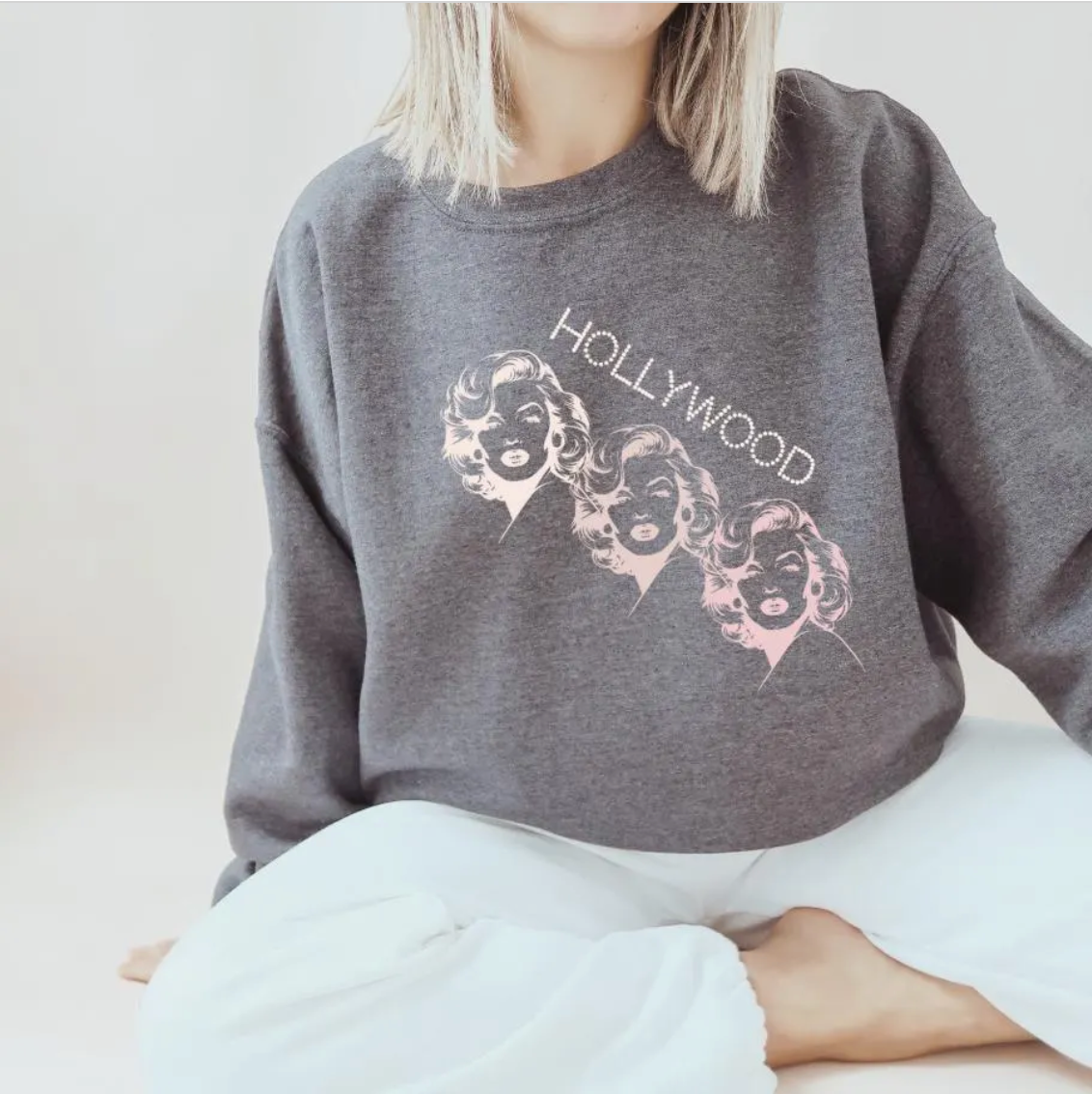 Old Hollywood Vibes- Triple Print Marilyn Design