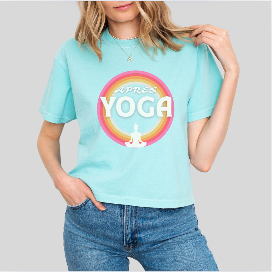APRÈS-YOGA RETRO TEE